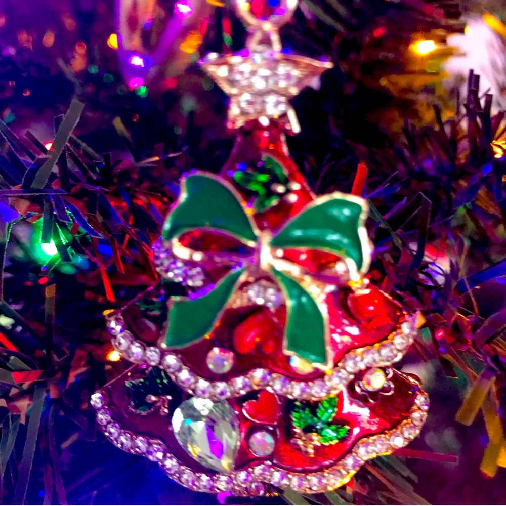 ๐๐๐ 60% off Holiday Sparkly Christmas Tree Purse Charm-Key Chain! - Picture 6 of 6
